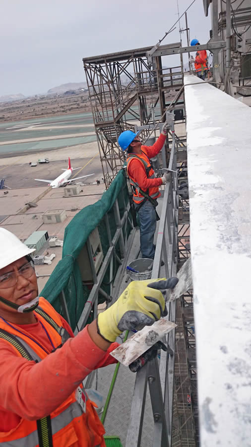 Pintura en altura servicio